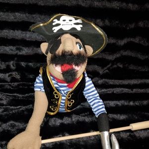 Pirate hand puppet